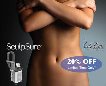 sculpsure 20% off in Ft Lauderdale at Body Care